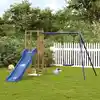 Image de vidaXL Aire de jeux d'extérieur bois de pin imprégné