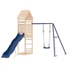 Image de vidaXL Aire de Jeux d'extérieur Bois de pin Massif, Ensemble de Jeu, Ensemble de Jeu en Bois, Ensemble de Terrain de Jeu, équipement de Terrain de Jeu