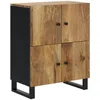 Image de vidaXL Buffet avec 4 Portes 60x33x75 cm Bois Massif de manguier