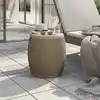 Image de vidaXL Boîte de rangement de jardin 4 en 1 marron clair polypropylène