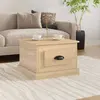 Image de vidaXL Table basse Chêne sonoma 50x50x35 cm Bois d'ingénierie
