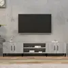 Image de vidaXL Meuble TV sonoma gris 180x31,5x40 cm bois d'ingénierie