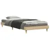 Image de vidaXL Cadre de lit sans Matelas chêne Sonoma 75x190 cm