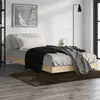 Image de vidaXL Cadre de lit sans matelas chêne sonoma 90x200 cm