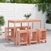 Image de vidaXL Ensemble de bar de jardin 7 pcs bois massif douglas