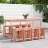 Image de vidaXL Ensemble de bar de jardin 9 pcs bois massif douglas