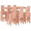 Image de vidaXL Ensemble de Bar de Jardin 7 pcs Bois Massif Douglas, Ensemble de pub, Ensemble de Bar de Patio, Ensemble de Table de pub, Ensemble de Meubles