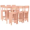 Image de vidaXL Ensemble de Bar de Jardin 7 pcs Bois Massif Douglas