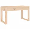 Image de vidaXL Banc de Jardin 80x38x45 cm Bois Massif de pin, Banc d'extérieur, Banc de Parc, Banc de Jardin 2 Places, siège de Jardin, Banc de Patio