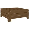 Image de vidaXL Couvercle de Base de Parasol, Couvercle de Pied de Porte-Parapluie, Accessoires de Base de Parasol Jardin Patio, Marron Miel Bois Massif de Pin