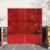 Image de vidaXL Rideau de porte rouge 200 mmx1,6 mm 50 m PVC
