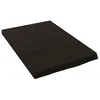 Image de vidaXL Étagère Murale, Dessus de Table avec Bord Vivant, Tablette Suspendue Flottante, Rustique, Marron Foncé Bois Chêne Massif Traité