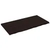 Image de vidaXL Étagère Murale, Dessus de Table avec Bord Vivant, Tablette Suspendue Flottante, Rustique, Marron Foncé Bois Chêne Massif Traité