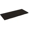 Image de vidaXL Étagère Murale, Dessus de Table avec Bord Vivant, Tablette Suspendue Flottante, Rustique, Marron Foncé Bois Chêne Massif Traité