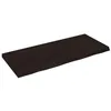 Image de vidaXL Étagère Murale, Dessus de Table avec Bord Vivant, Tablette Suspendue Flottante, Rustique, Marron Foncé Bois Chêne Massif Traité