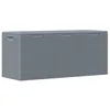 Image de vidaXL Boîte de rangement de jardin gris PP rotin 270 L, boîte de rangement, coffre à outils, coffre de rangement, boîte de rangement extérieure