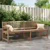 Image de vidaXL Banc de jardin 228x59,5x90 cm bois de teck solide