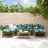 Image de vidaXL Salon de jardin 7 pcs bois de pin imprégné