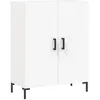 Image de Buffet blanc 69,5x34x90 cm bois d ingénierie