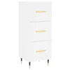Image de Buffet blanc 34,5x34x90 cm bois d ingénierie