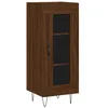 Image de vidaXL Buffet Chêne Marron 34,5x34x90 cm Bois d'ingénierie
