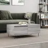 Image de vidaXL Table basse Sonoma gris 90x50x36,5 cm Bois d'ingénierie