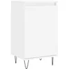 Image de vidaXL Buffet Blanc 40x35x70 cm Bois d’ingénierie