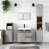 Image de vidaXL Armoire de bain sonoma gris 65x33x60 cm bois d'ingénierie