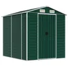 Image de vidaXL Abri de Jardin Vert 191x215x198 cm Acier galvanisé