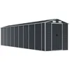 Image de vidaXL Abri de Jardin Anthracite 191x810x198 cm Acier galvanisé