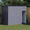 Image de vidaXL Niche pour chien avec toit anthracite acier galvanisé