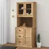 Image de vidaXL Buffet haut VIGO 78x40x175 cm bois massif de pin