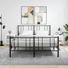 Image de vidaXL Tables de chevet 2 pcs blanc 40x30x50 cm bois d'ingénierie