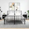Image de vidaXL Tables de chevet 2 pcs noir 40x30x50 cm bois d'ingénierie