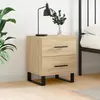 Image de vidaXL Table de chevet chêne sonoma 40x35x47,5 cm bois d’ingénierie