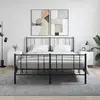 Image de vidaXL Tables de chevet 2 pcs blanc 40x40x50 cm bois d’ingénierie