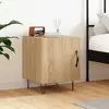 Image de vidaXL Table de chevet chêne sonoma 40x40x50 cm bois d’ingénierie