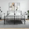 Image de vidaXL Tables de chevet 2 pcs blanc 40x40x50 cm bois d’ingénierie