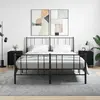 Image de vidaXL Tables de chevet 2 pcs noir 40x40x50 cm bois d’ingénierie