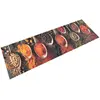 Image de vidaXL Tapis de cuisine lavable impression cuillère épices 60x180 cm