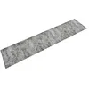 Image de vidaXL Tapis de Cuisine Lavable Impression béton 60x300 cm Velours, Tapis de Sol de Cuisine, Tapis de Cuisine antidérapant, Tapis de Cuisine imperméable