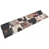 Image de vidaXL Tapis de cuisine lavable impression peau d'animal 45x150 cm