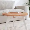 Image de vidaXL Dessus de table Ø60x2,5 cm rond bois massif de hêtre