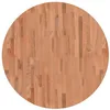 Image de vidaXL Dessus de Table, Plateau de Table de Remplacement, Dessus de Table Basse Salle de Séjour Intérieur, Ø90x2,5 cm Rond Bois Massif de Hêtre