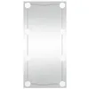 Image de vidaXL Miroir Mural avec Eclairage LED, Miroir de Maquillage, Miroir Cosmétique, Décoration Chambre à Coucher Salon Salle de Bain, Moderne, Verre Rectangulaire