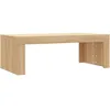 Image de vidaXL Table Basse, Table d'Appoint Rectangulaire, Bout de Canapé, Meuble de Salon Salle de Séjour, Moderne, Chêne Sonoma Bois d'Ingénierie