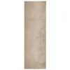 Image de vidaXL Tapis de Couloir Aspect sisal Sable 50x200 cm, Tapis d'entrée, Tapis de Porte, Tapis de Couloir Lavable, Moquette de Couloir, Moquette de Sol
