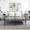 Image de vidaXL Tables de chevet 2 pcs sonoma gris 35x34,5x70cm bois ingénierie
