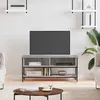 Image de vidaXL Meuble TV sonoma gris 100x35x45 cm bois d'ingénierie