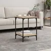 Image de vidaXL Table basse chêne sonoma 40x40x55 cm bois d'ingénierie